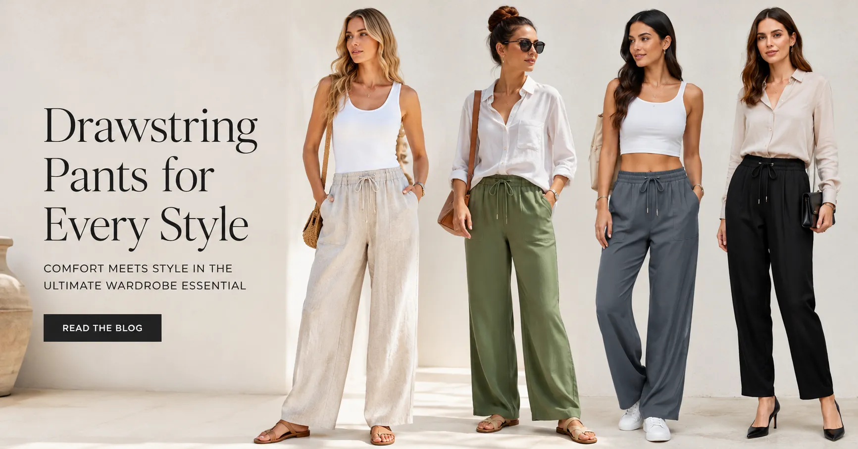 Drawstring Pants for Women
