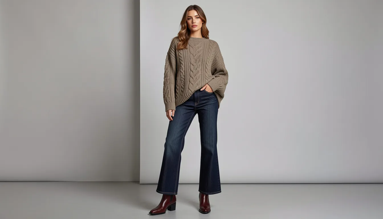 bootcut jeans outfit ideas