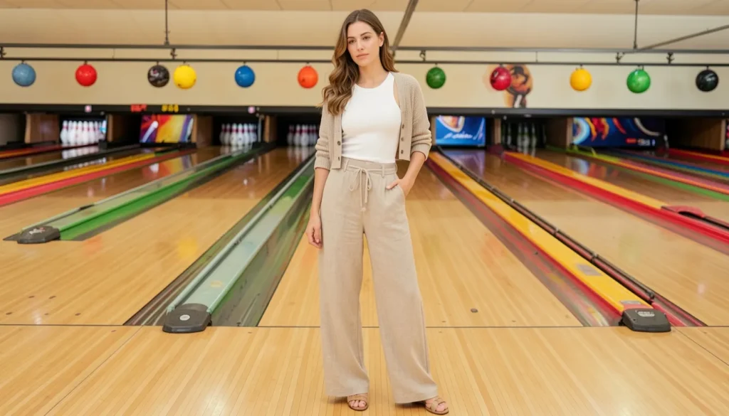 The Complete Guide to Breezy Bowl Outfit Ideas for Maximum Comfort 7 Breezy bowl outfit ideas with linen trousers and fitted tank for a lightweight summer look