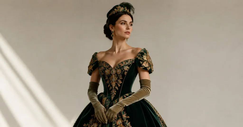 Vintage-inspired Met Gala 2026 outfits featuring theatrical couture and elegant fashion details.