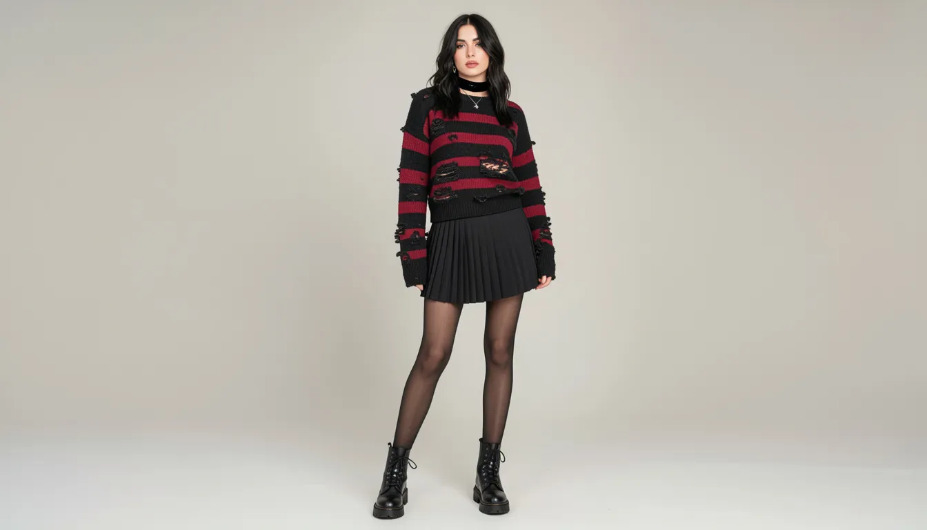 emo outfit ideas
