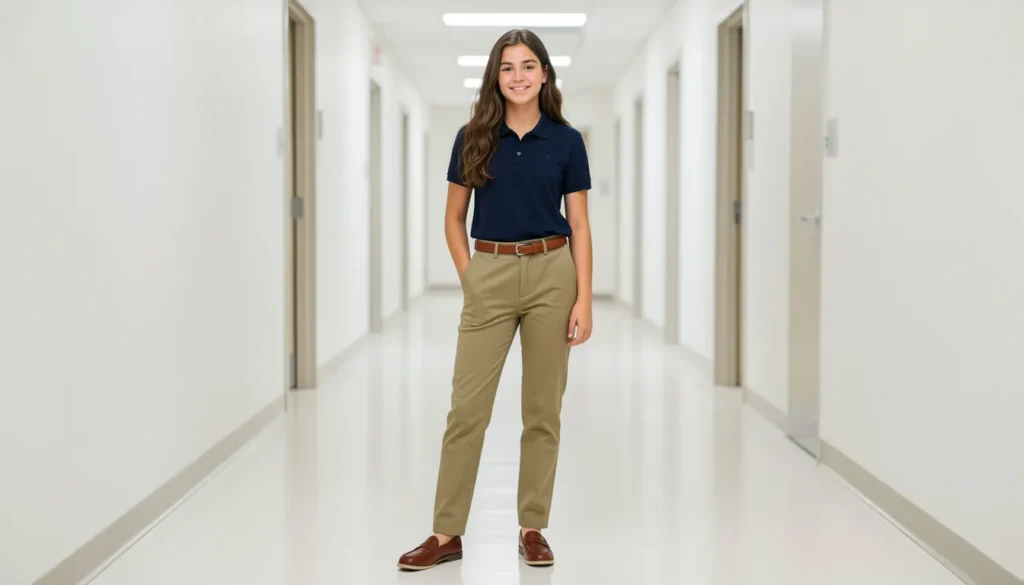 Career day outfit ideas for high school students with classic professional style