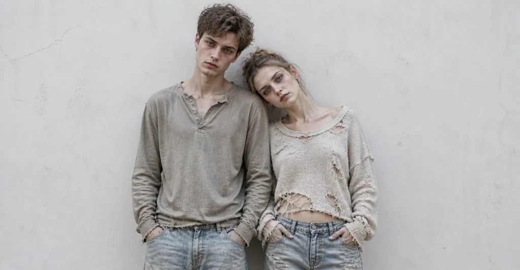 Couples scary Halloween outfits inspired by zombie costume idea