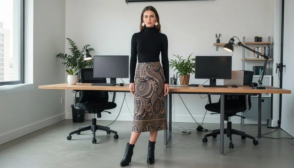Career day outfit ideas for creative professionals with fashionable modern styling
