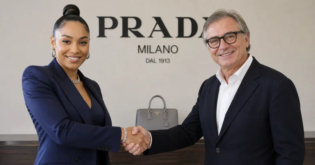 NFL draft viral outfit female helping athletes secure brand deals and endorsements