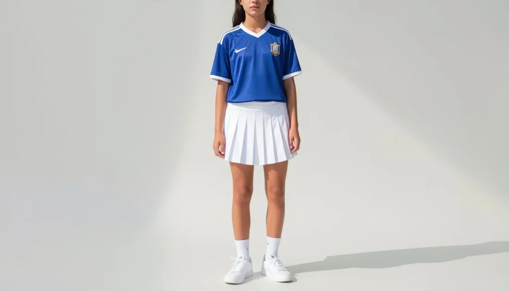 Jersey outfit ideas women can wear for trendy summer and sporty casual fashion looks.