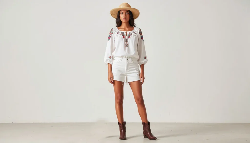 The Complete Guide to Perfecting the Outfit Vaquero Mujer 8 Outfit vaquero mujer with spring western fashion and ankle boots