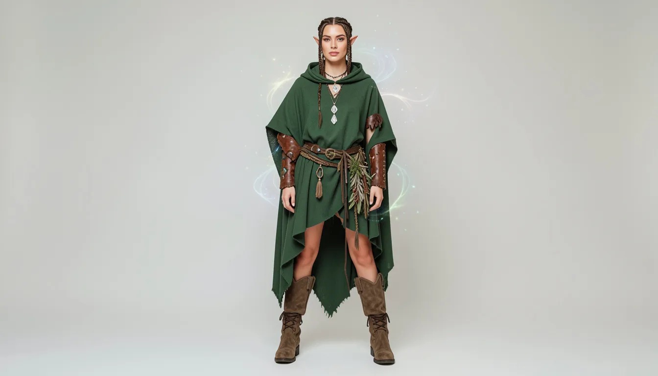 elf fantasy modern tribe outfit ideas