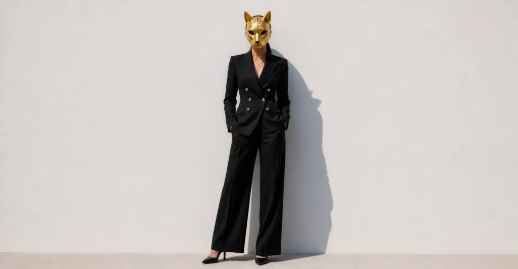 Squid Game outfit inspired female luxury mask formal costume