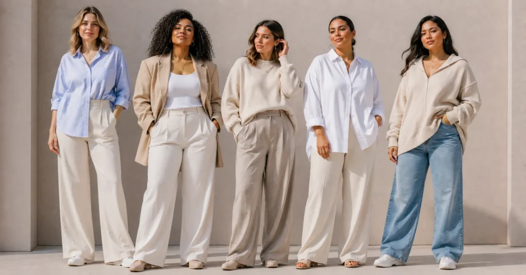 Best Oversized Outfit Ideas to Elevate Your Everyday Style 21 Oversized Outfit Ideas showing women’s oversized fashion styling tips