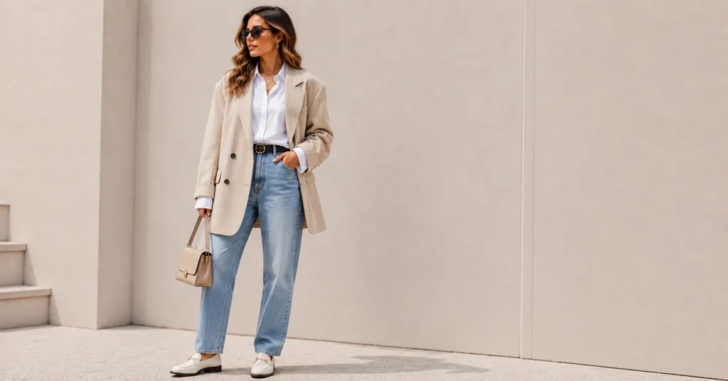 Best Oversized Outfit Ideas to Elevate Your Everyday Style 12 Oversized Outfit Ideas with oversized blazer and jeans outfit styling