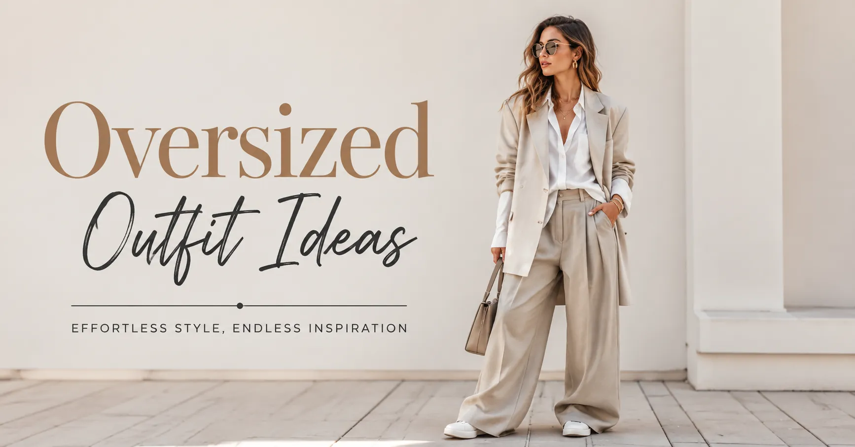 Oversized Outfit Ideas featuring stylish layered fashion looks with modern relaxed silhouettes