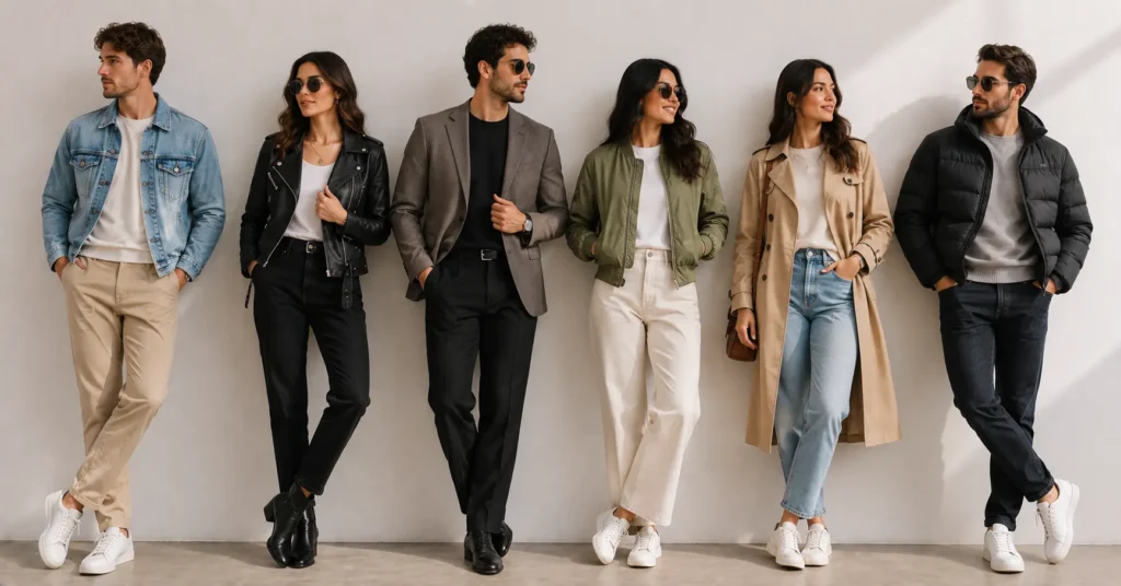 Jacket Outfit Ideas: The Complete Styling Guide for Every Season 2 Jacket Outfit Ideas fashion blog hero image with stylish seasonal jacket looks