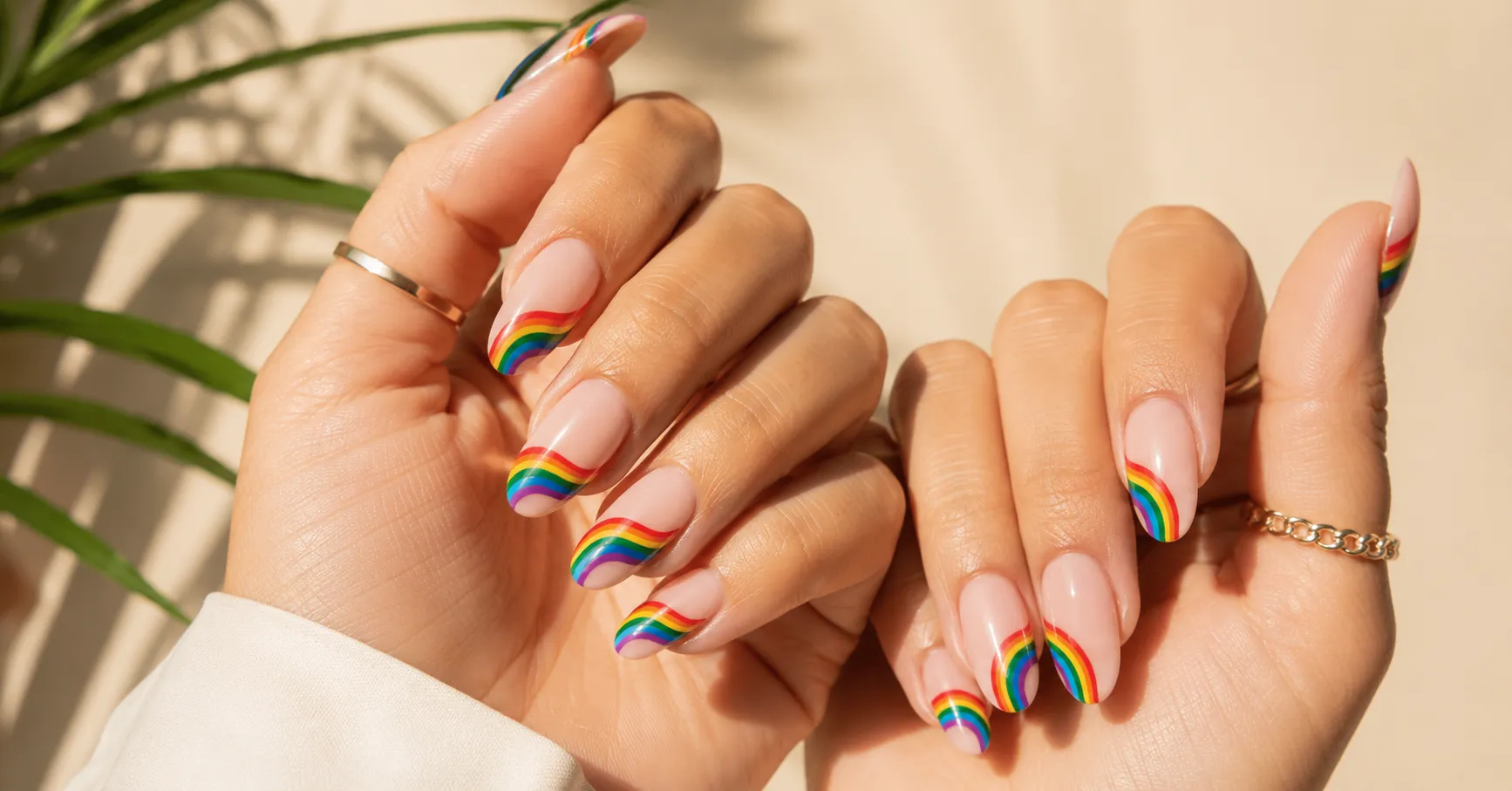 pride nails designs