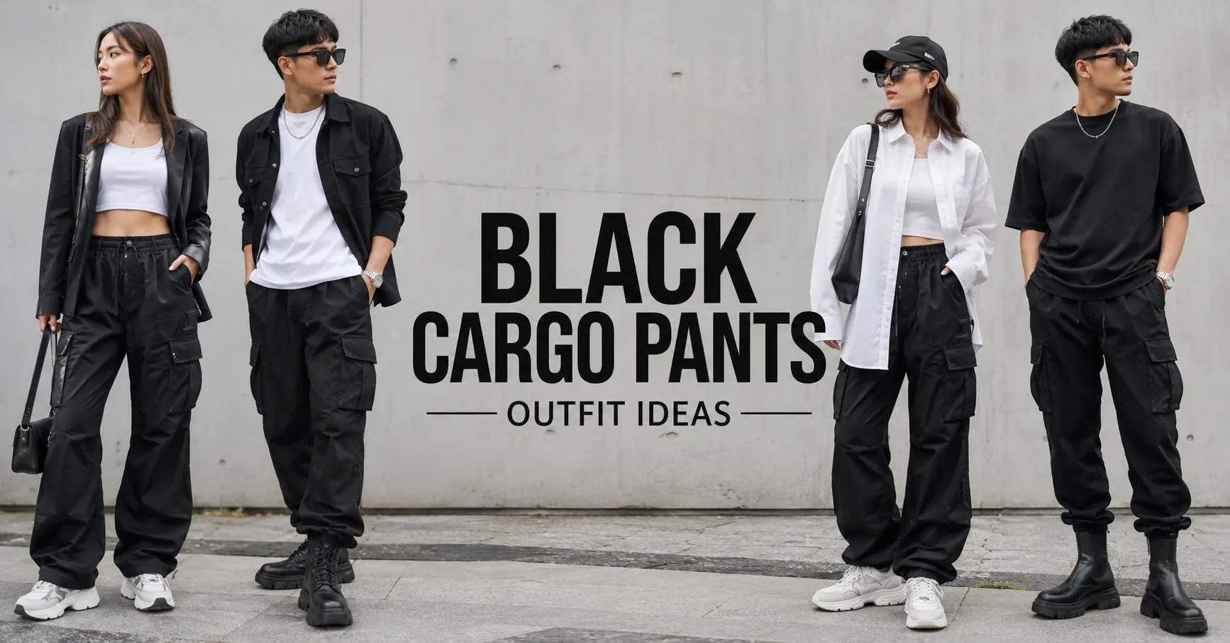 Home 11 black cargo pants outfit ideas