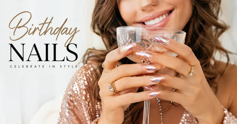 Glamorous Birthday Nails