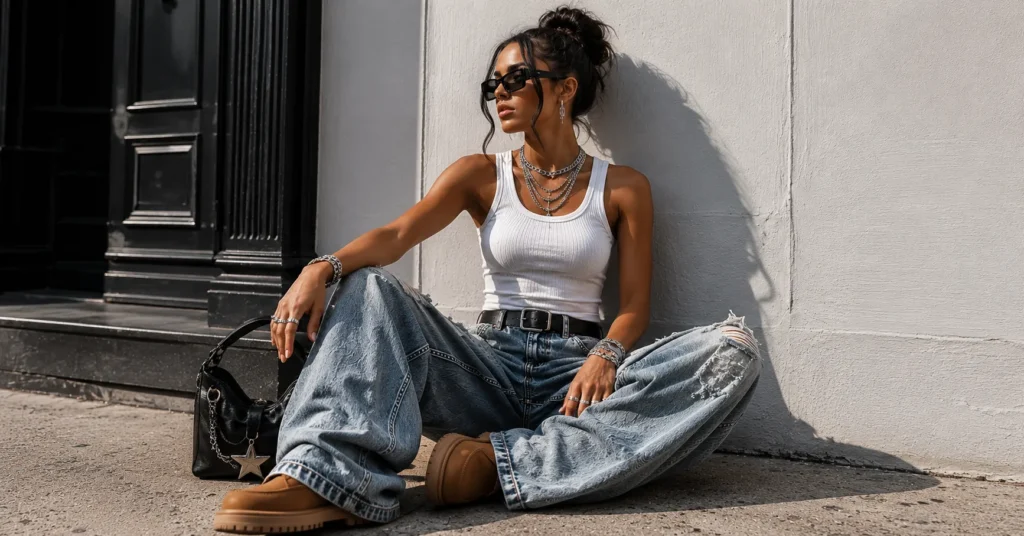 The Complete Guide to Styling a Bold Doechii Outfit for Women 3 Doechii outfit for women inspired by the Swamp Princess aesthetic