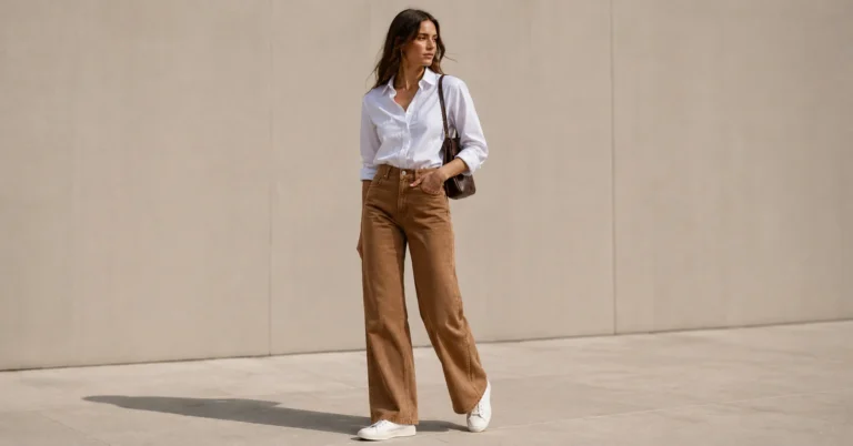 Brown Jeans Fashion Trend