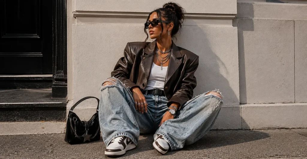 The Complete Guide to Styling a Bold Doechii Outfit for Women 4 Doechii outfit for women showcasing high-low fashion styling ideas
