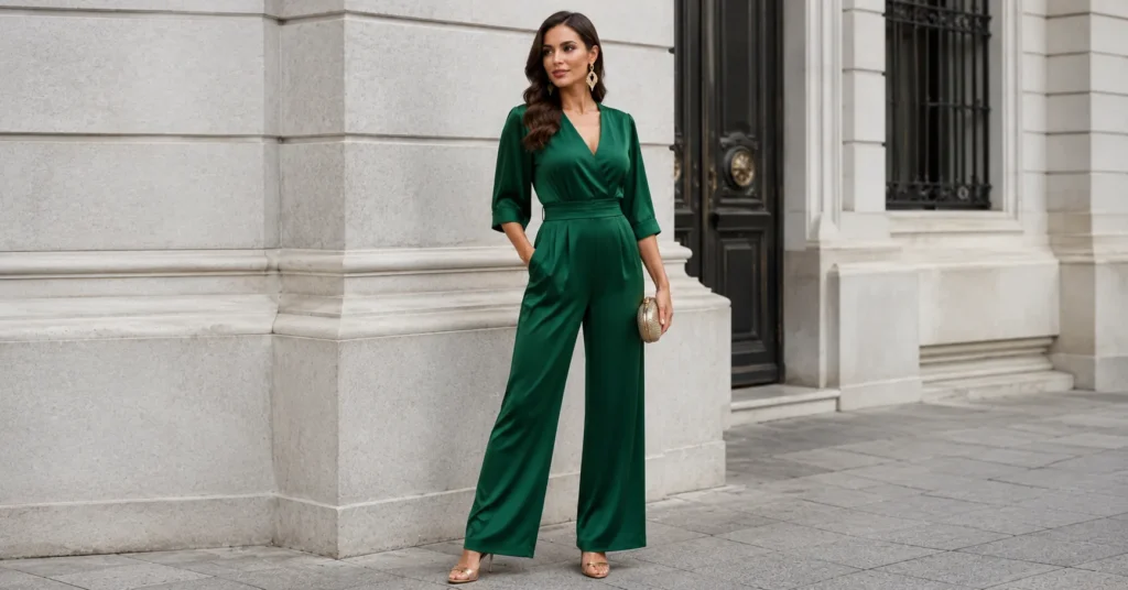 Green Jumpsuit Styles: How to Wear This Versatile Wardrobe Hero 5 Green Jumpsuit Styles