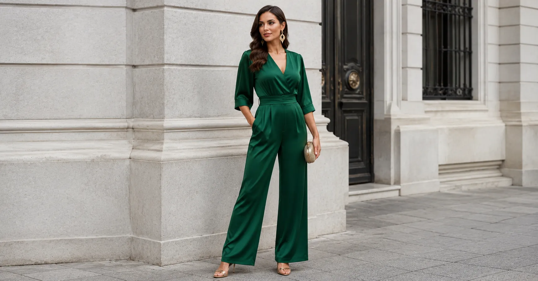 Home 10 Green Jumpsuit Styles