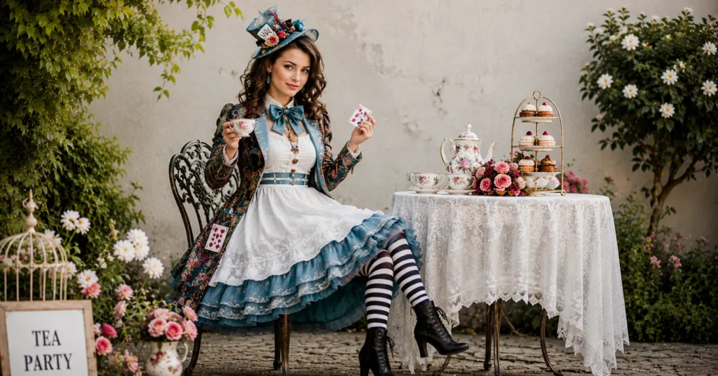 Mad Hatter Tea Party Outfit Ideas: 30+ Whimsical Looks to Try 5 Mad Hatter Tea Party Outfit Ideas inspired by Alice in Wonderland fashion