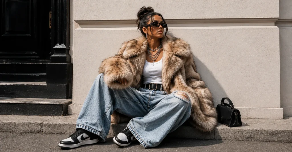 The Complete Guide to Styling a Bold Doechii Outfit for Women 7 Doechii outfit for women featuring statement outerwear and streetwear style