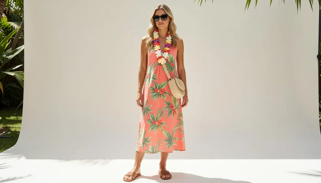 Hawaiian Party Outfit Ideas: 30+ Tropical Looks for Any Luau 8 Hawaiian party outfit ideas for a backyard luau celebration.