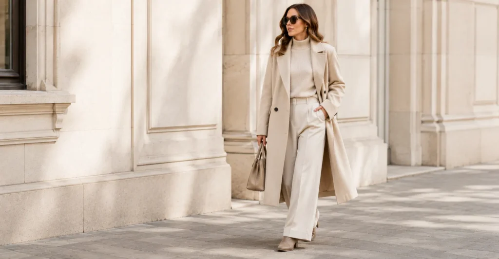 Car Coat for Women Outfit Ideas featuring minimalist winter style