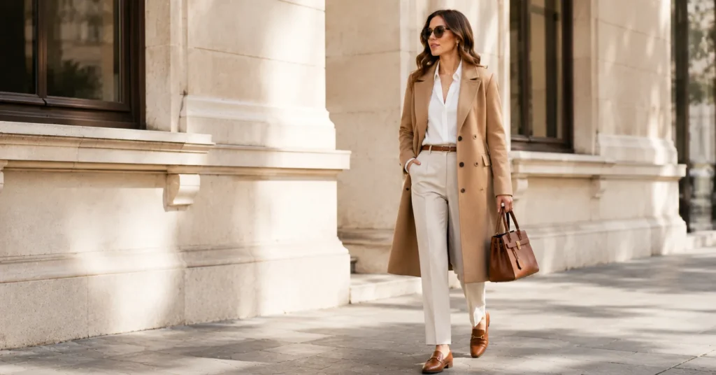 Car Coat for Women Outfit Ideas for smart casual and workwear