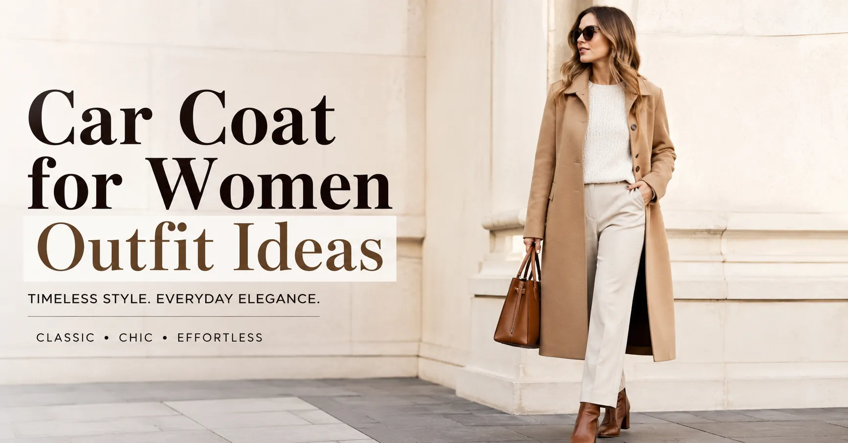 Car Coat for Women Outfit Ideas featuring a timeless camel car coat styled for everyday elegance