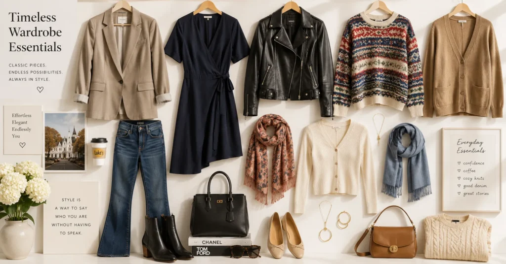 Iconic Lorelai Gilmore Outfits Ideas showcasing timeless wardrobe essentials
