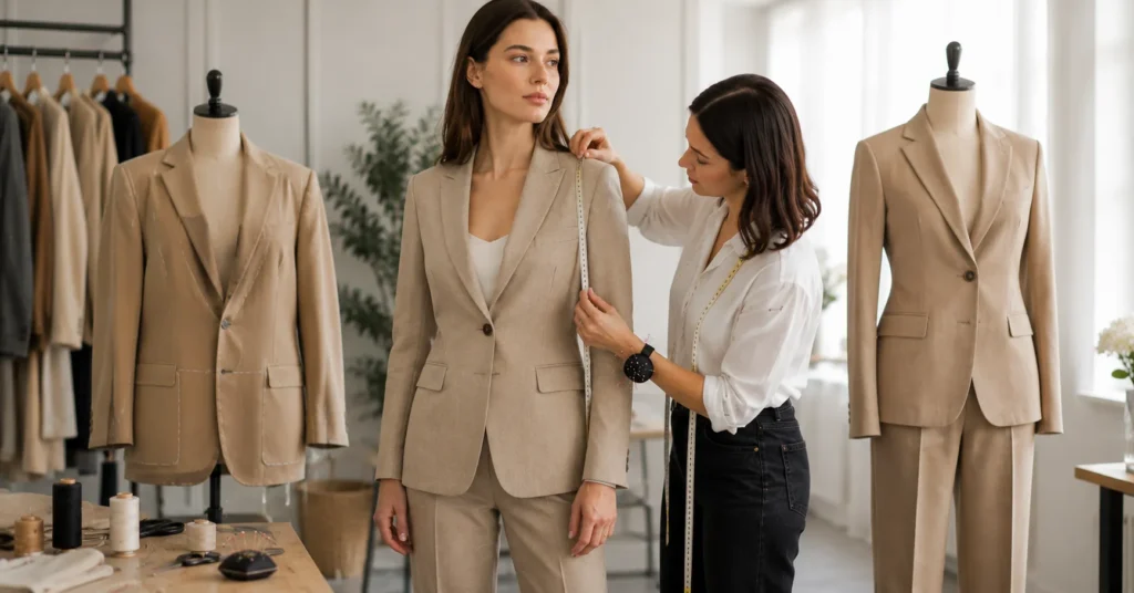 Altered Clothing explained through professional garment fitting, resizing, and custom tailoring
