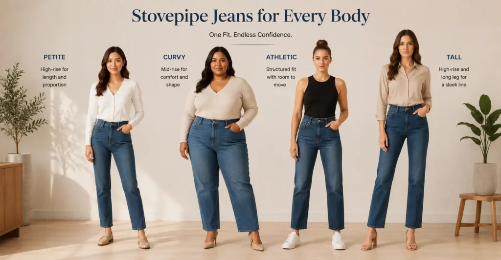 Stovepipe Jeans Explained: Powerful Fashion Tips & Outfit Ideas 7 Best stovepipe jeans styles for different body types and flattering denim outfits