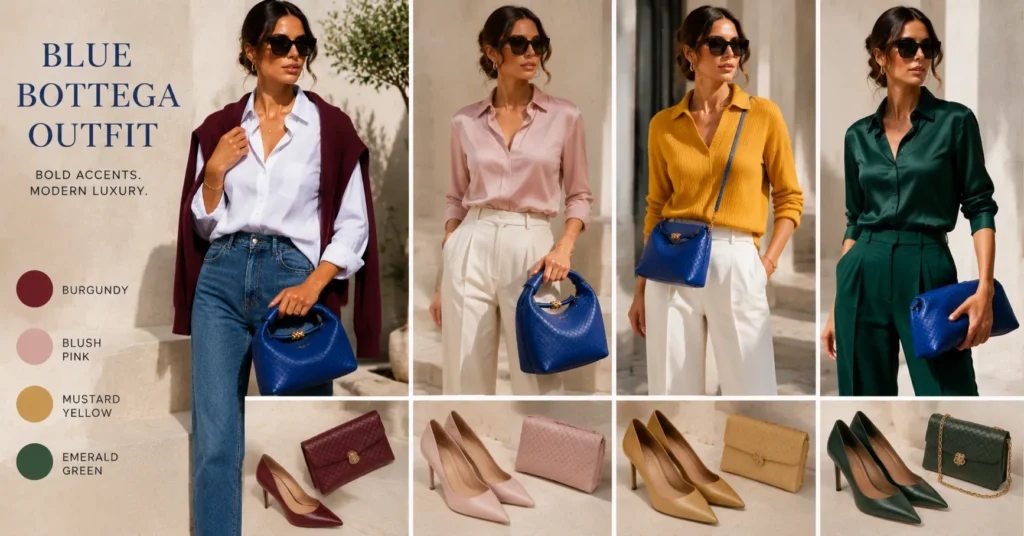 The Ultimate Blue Bottega Outfit Guide: Bold Ways to Wear Signature Color 11 Blue Bottega Outfit with bold color combinations and statement fashion accents