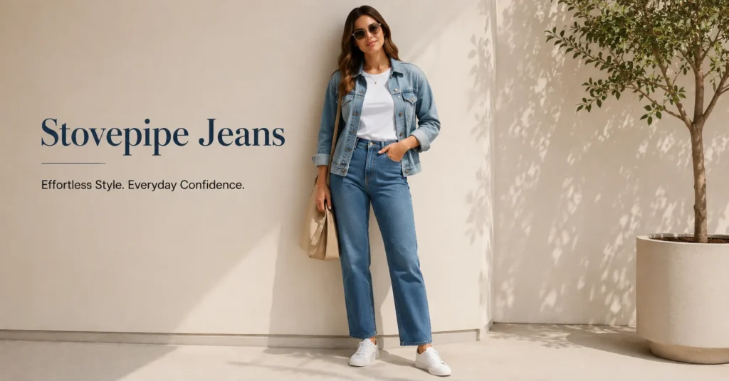 Stovepipe Jeans Explained: Powerful Fashion Tips & Outfit Ideas 8 Casual everyday outfit ideas featuring comfortable and stylish stovepipe jeans