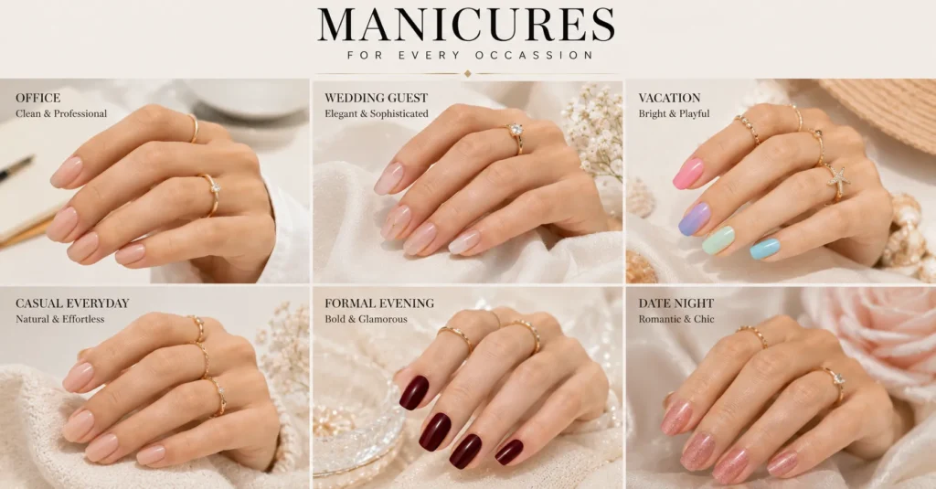 Nail Set Colors and Styles for every occasion and lifestyle