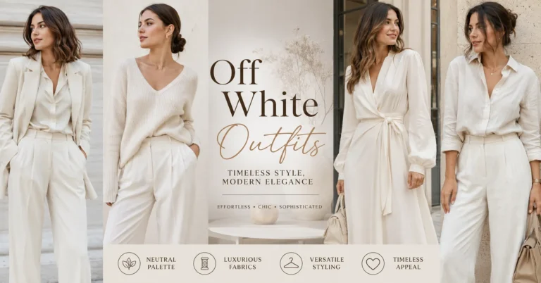 Off White Outfits featuring elegant cream and ivory wardrobe essentials in a timeless neutral style