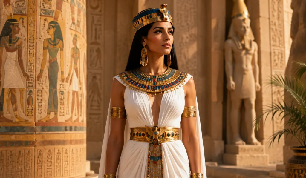 Ancient Egypt Clothing and Fashion: Garments, Status, and Style Along the Nile 7 Ancient Egypt Clothing and Fashion inspired by royal Egyptian queen clothing and accessories.