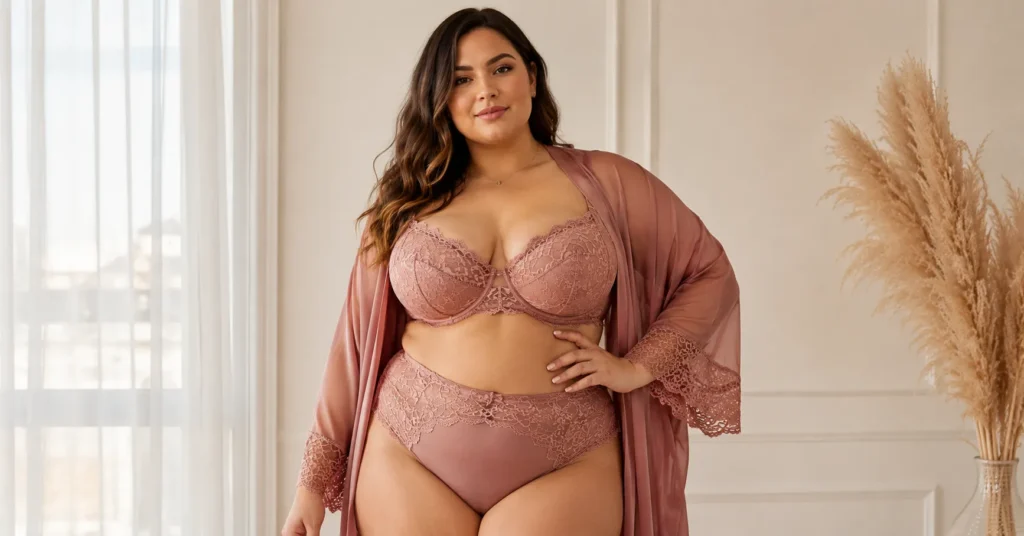 Flattering Boudoir Outfit Ideas That Photograph Beautifully Every Time 11 Boudoir outfit ideas featuring flattering plus-size boudoir styling and elegant fashion choices.