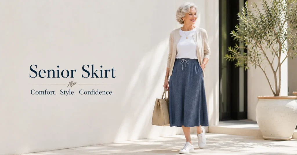 Senior Skirt casual everyday outfit featuring comfortable and stylish fashion