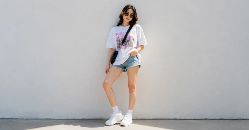 The Compelte Guide to BTS Concert Outfit Ideas That Survive a Full Show 9 BTS concert outfit ideas featuring lightweight summer concert fashion.