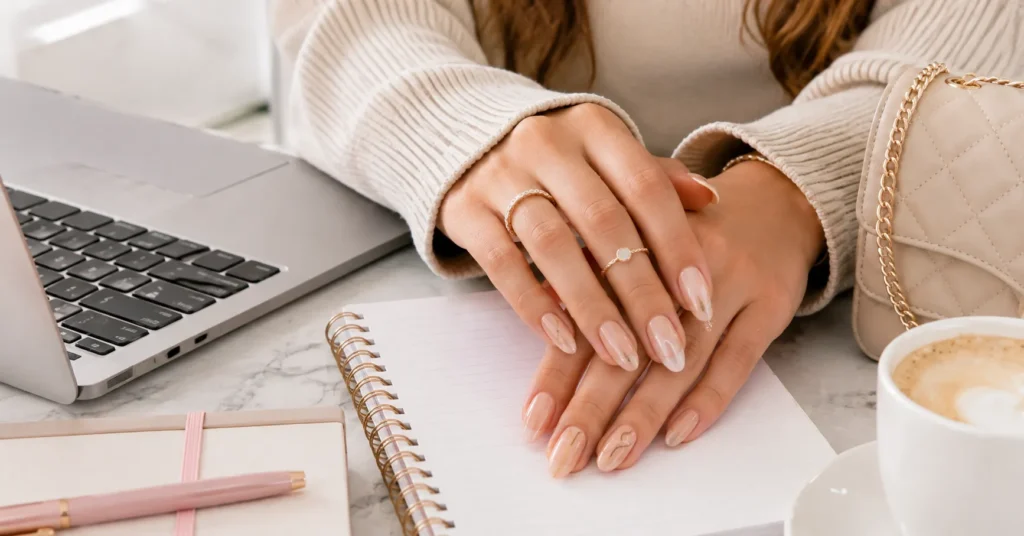 Back to School Nails: Stunning Designs for Every Style 16 Back to School Nails for college and beyond with elegant neutral gel nails