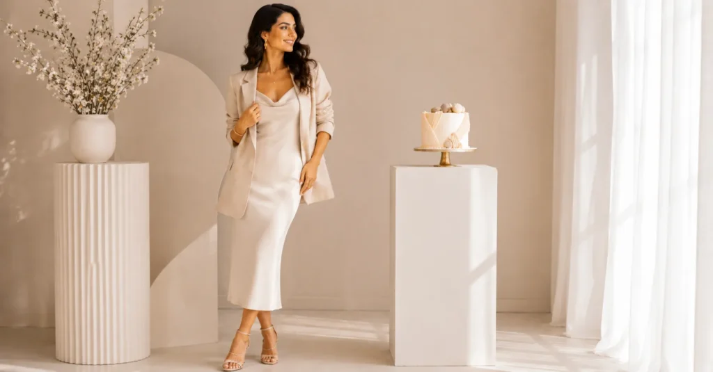 Birthday Photoshoot Outfit Ideas: Stunning Looks to Try 15 Birthday Photoshoot Outfit Ideas with a minimalist modern neutral outfit