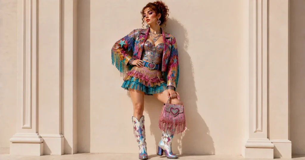 Chappell Roan Concert Outfit Ideas: Bold, Campy Looks for Every Fan 16 Chappell Roan Concert Outfit Ideas showcasing the lasting charm of bold camp-inspired fashion