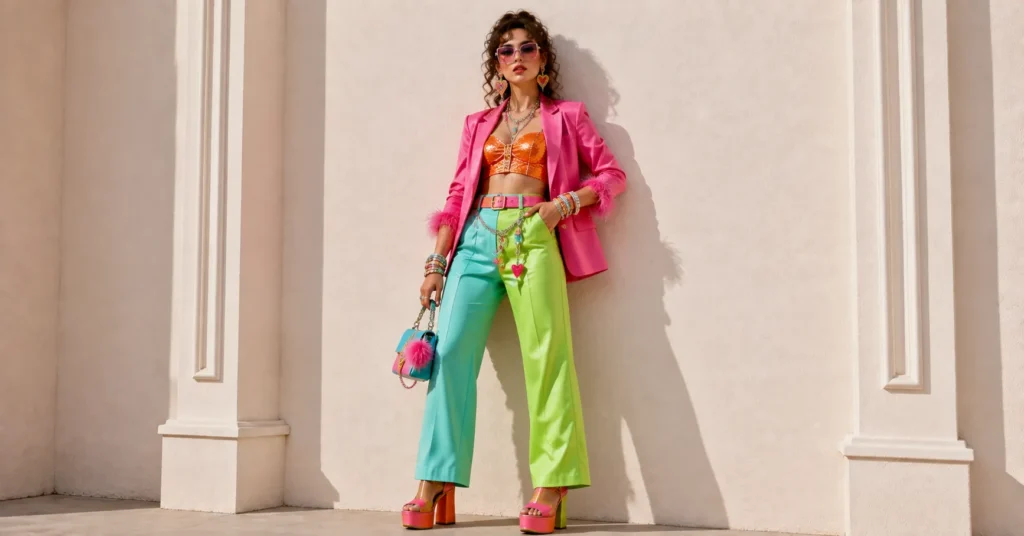 Chappell Roan Concert Outfit Ideas: Bold, Campy Looks for Every Fan 8 Chappell Roan Concert Outfit Ideas with bold colorful maximalist outfits