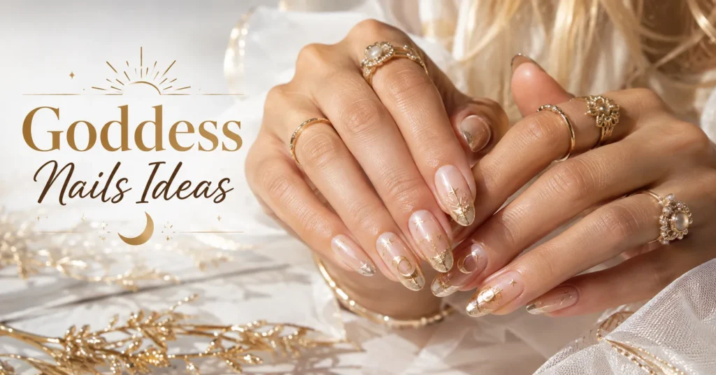 12 Divine Goddess Nails Ideas for a Glamorous and Ethereal Manicure 8 12 Divine Goddess Nails Ideas for a Glamorous and Ethereal Manicure
