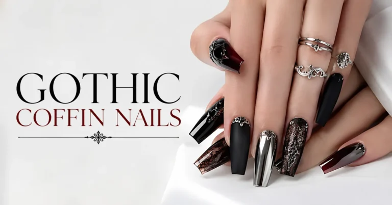 12 Bewitching Gothic Coffin Nails Ideas for a Dark and Glamorous Manicure