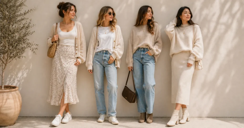Gracie Abrams Concert Outfit Ideas for every season with cozy soft-girl fashion