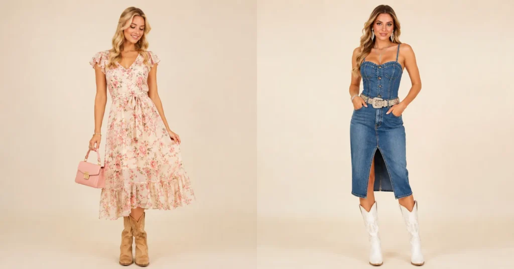 Dazzling Megan Moroney Concert Outfit Ideas: What to Wear for the Cloud 9 Tour 14 Megan Moroney Concert Outfit Ideas featuring romantic and western glam fashion inspiration.